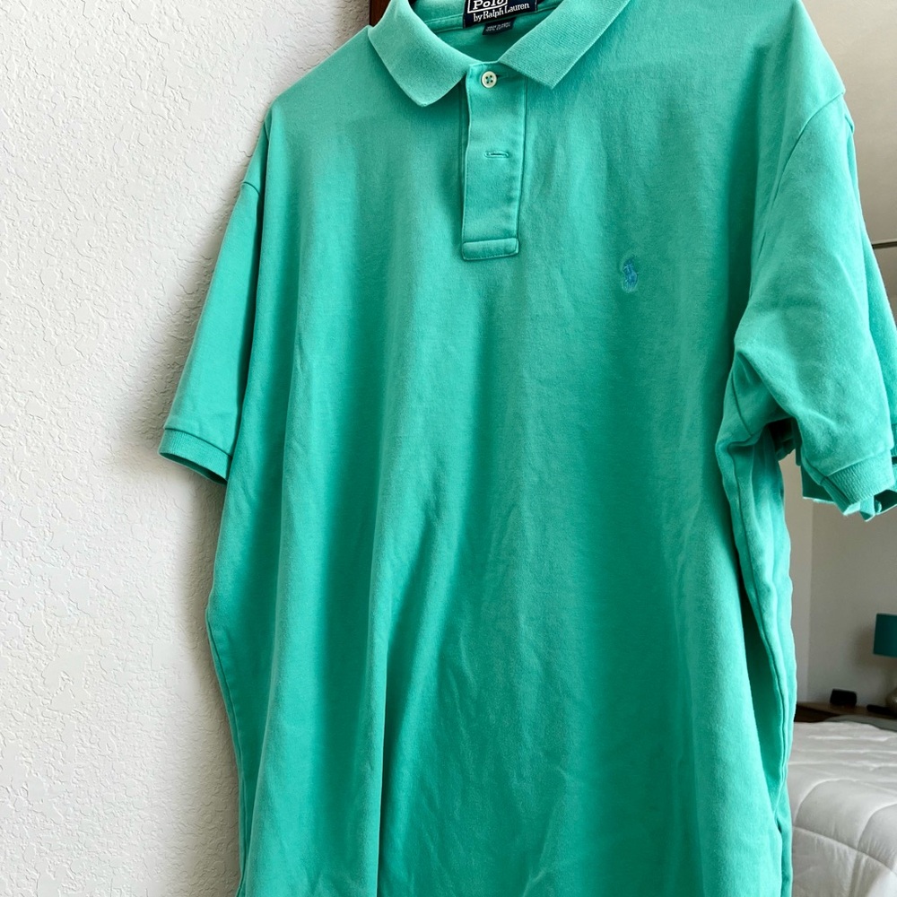 Ralph Lauren Teal Polo Shirt